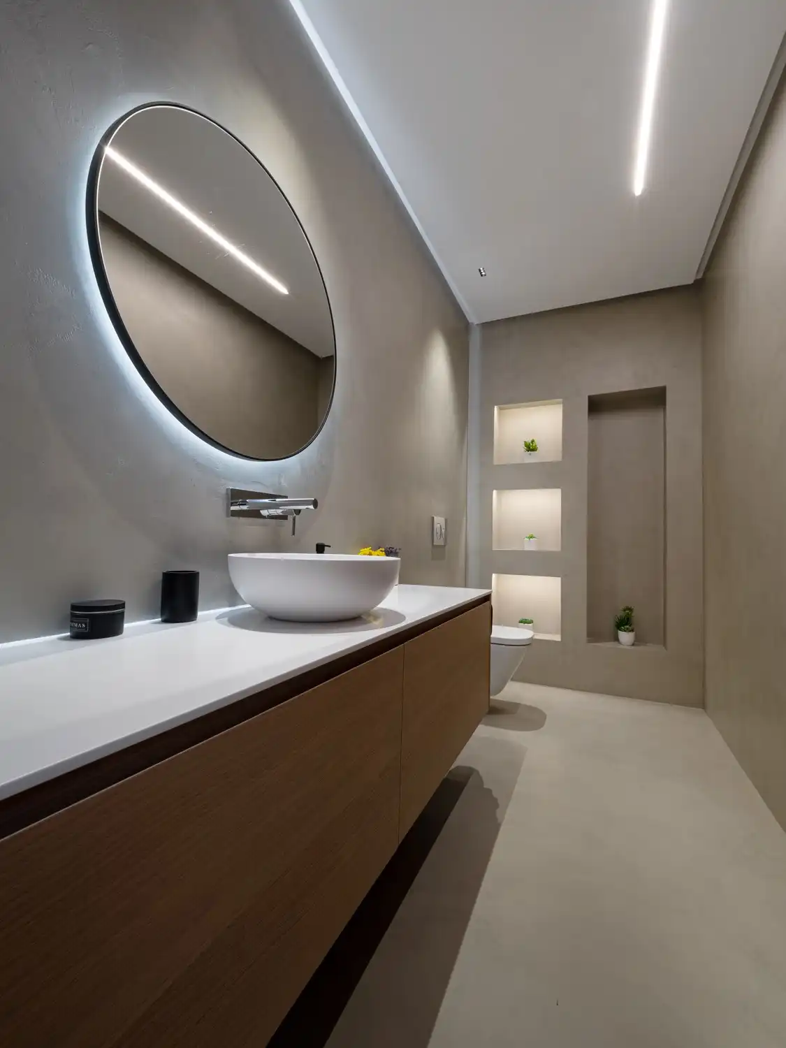 Microcemento en Baño